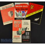 1971 British & Irish Lions to New Zealand full set of Rugby Test Programmes (4): History-making