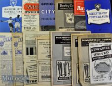 Assorted Selection of 1950s football and programmes to include a mixed variety of teams such as