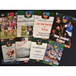 1994 France in New Zealand Rugby Programmes (8): Full set^ every issue^ some large format^ from