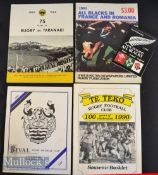 1960-1997 New Zealand Rugby Brochures (5): 1960^ Taranaki^ 75 Years of Rugby; 1981^ All Blacks in