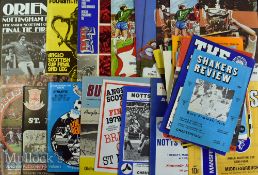 Assorted Selection of Final and Semi Final football programmes from 1970s/80s to include 1970