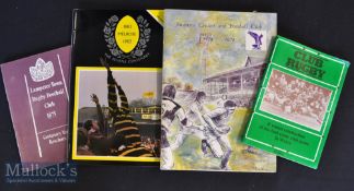 Rugby Histories & Brochures (4): Lovely quartet^ Welsh Club Rugby (Oriel Gallery & Paul Rees^ 1986);