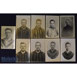 1920’s Wolverhampton Wanderers b&w player postcards by Paulton Brothers scarce issues (9)