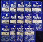 1958/59 Chelsea home football programmes including Tottenham Hotspur^ Wolverhampton Wanderers^