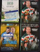 2009/10/16 ‘First and Different’ Rugby Programmes (4): Near mint issues for Leicester Tigers v S
