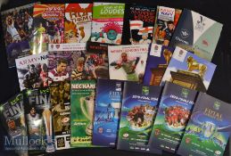 Recent Cup and Sevens Rugby Programmes (21): 3 London Marriott and 1 Glasgow Emirates 7s issues;