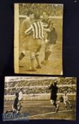 Centenario Stadium Uruguay Black and White Football Photographs depicting Andrés Mazali collecting