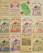 Small Binder of Rugby League Championship Final Programmes 1946-67 (12): A dozen of the finals
