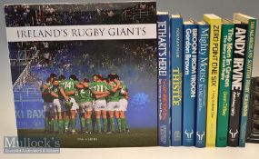 Rugby Book Selection^ Scots/Irish Interest (9): General and Autobiographies; Irvine^ Armstrong^