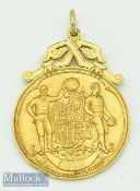 1893 Wolverhampton Wanderers FA Cup Winners Gold Medal awarded to Richard Baugh - inscribed ‘