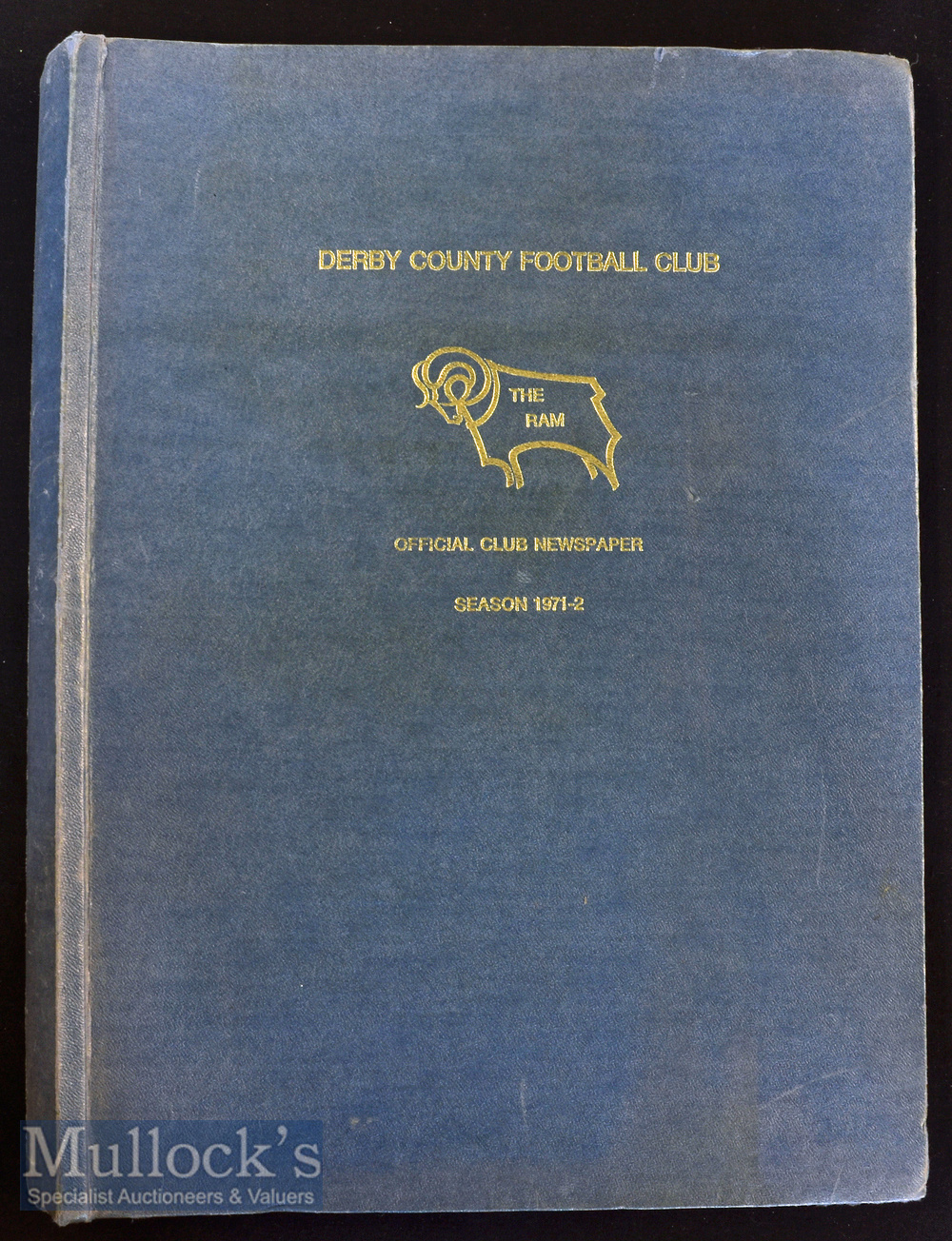 Bound 1971/72 ‘Championship Season’ Derby County football Newspaper/Programmes bound within large - Image 2 of 2