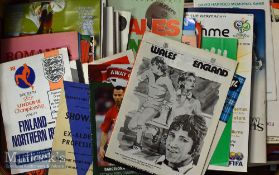 Mixed Selection of International Football Programmes: To include a great selection from the UK and