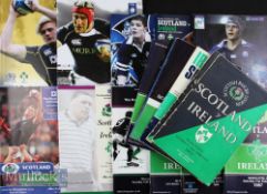 Scotland/Ireland Rugby Programmes 1955-2011 (22): A terrific selection of issues from this Celtic