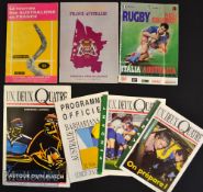 The Australians in Europe Rugby Programmes (4): Interesting lot^ the issues for France v Australia