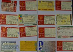 2002/03 Manchester Utd premiership football match tickets homes v West Ham United^ Arsenal^