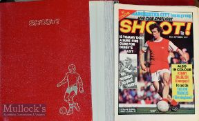 Quantity of ‘Shoot!’ Football Magazines from 1969 onwards approx. 300 issues contained within 14