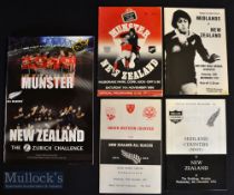 New Zealand in the British Isles 1972-2008 Rugby Programmes (5): Issues from 1972 v North Western