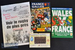 The French Connection Rugby Trio (3): France v Wales 1995 (with ticket) and the extra midweek non-