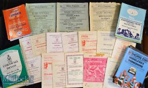 Welsh & English County Rugby Programmes (c.70): From 1956 to the 2000s and including finals^ a great