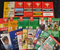 1978-2015 WRU Cup Final Rugby Programmes (19): Great chance to fill your collection with issues from
