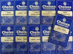 1954/55 ‘Championship Season’ Chelsea home football programmes including Arsenal^ Manchester City^