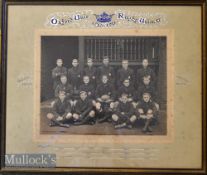 1910-11 Rare & Splendid Large Oxford University Photo: Original classic mounted Gillman of Oxford