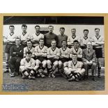 1960s Wolverhampton Wanderers Team Photograph: Black & White featuring Stan Cullis^ Billy Wright
