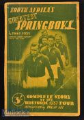 Rugby Book^ South Africa’s Greatest Springboks^ 1937: John Sacks’ 208pp softback issue with reports^