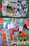 Leeds Utd Away Football Programmes: To include 1960s to 1970s some cup round various conditions (