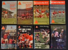 Rugby Book Selection (8): The issues of the popular former Welsh Brewers Rugby Annual for Wales from