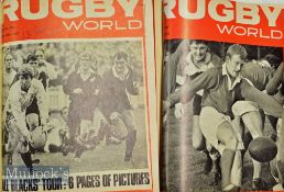 1966/8 Bound copies of ‘Rugby World’ (2): Formerly the property of the late doyen of Welsh rugby