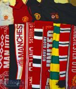 Selection of Various Manchester United Scarves with a mixed range included^ some duplication with