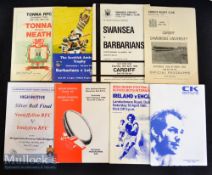 Rugby Miscellany^ mostly Welsh or Baabaas (8): Barbarians v Swansea 1986 & Leicester 2000; Cardiff V