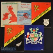 1959 British & Irish Lions in NZ Rugby Programmes (5): Five more editions from the 1959 trip^ the