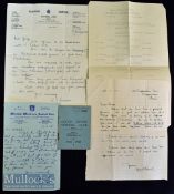 Football Memorabilia relating to George Hatcher of Slough FC – comprises of a 1948/49 players