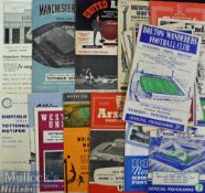 1959/60 Tottenham Hotspur away football programmes appears in a complete season with all 21 league