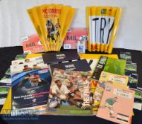 Rugby World Cup Miscellany from 1987 to 2015: Sponsors DHL’s scarce material including official