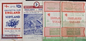 1951 5 Nations ‘Pirate’ and other Rugby Programmes (4): From Ireland’s Championship season^ the 3-