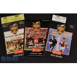 1993 British & Irish Lions in NZ Rugby Test Programmes and 2x tickets (5): Large colourful packed