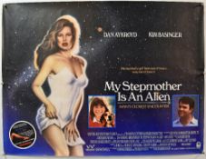 Original Movie/Film Poster My Stepmothers Is An Alien - 40 X 30 Starring Dan Aykroyd^ Kim Basinger