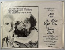 Original Movie/Film Poster Coming Home - 40 X 30 Starring Jane Fonda^ Jon Voight issued by United