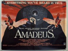 Original Movie/Film Poster Selection including Amadeus^ A Passage To India^ A Simple Plan and
