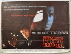 Original Movie/Film Poster Frederick Forsyth’s The Forth Protocol - 40 X 30 Starring Michael Cane^