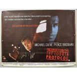 Original Movie/Film Poster Frederick Forsyth’s The Forth Protocol - 40 X 30 Starring Michael Cane^