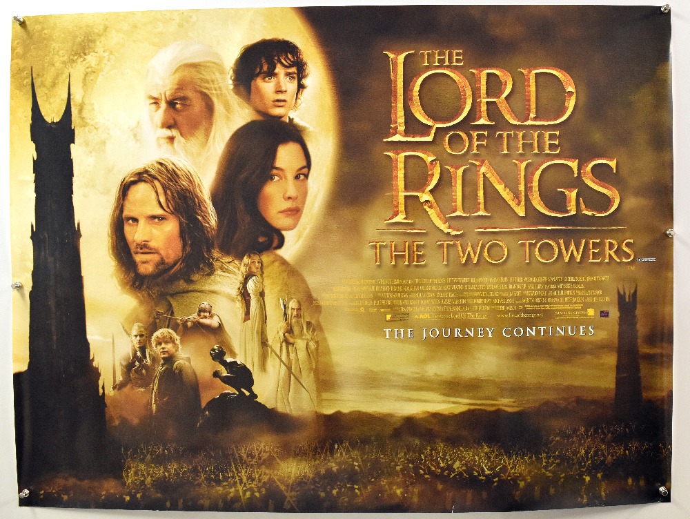 Original Movie/Film Posters The Lord of the Rings Two Towers & Teaser Poster - 40 X 30 Starring - Image 2 of 2