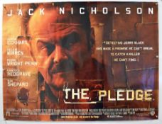 Original Movie/Film Poster The Pledge - 40 X 30 Starring Jack Nicholson issued by Warner Brothers