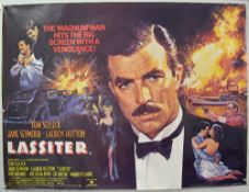 Original Movie/Film Poster Lassiter - 40 X 30 Starring Tom Selleck^ Jane Seymore^ Lauren Hutton