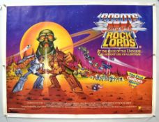 Original Movie/Film Poster Gobots Battle of the Rock Lords - 40 X 30 Voice over by Roddy McDowell^