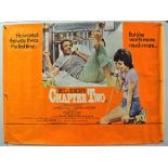 Original Movie/Film Poster Neil Simon’s Chapter Two - 40 X 30 Starring James Caan^ Marsha Mason