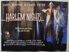 Original Movie/Film Poster Beverly Hills Cop 1984 plus Harlem Nights 1989 starring Eddie Murphy^